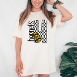 Hornets Checker Cheer DTF Print