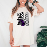 Hounds Checker Cheer DTF Print