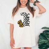 Jaguars Checker Cheer DTF Print