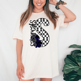 Sabercats Checker Cheer DTF Print