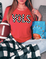 Checker Vols DTF Print