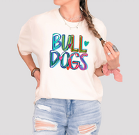 Cheery Bulldogs DTF Print