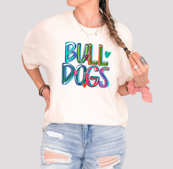 Cheery Bulldogs DTF Print