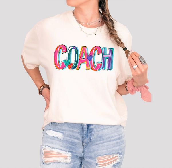 Cheery Coach DTF Print