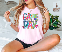 Cheery Game Day Huskers DTF Print