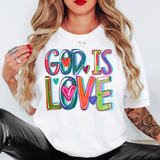 Cheery God Is Love DTF Print