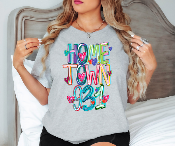 Cheery Home Town 931 DTF Print