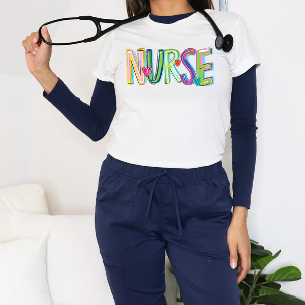 Cheery Nurse DTF Print