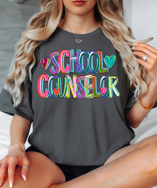 Cheery School Counselor DTF Print