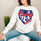 Chiefs Baseball DTF Print