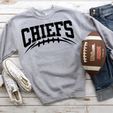 Chiefs Football Arched DTF Print