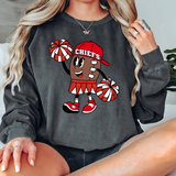 Chiefs Football Girl DTF Print