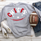 Chiefs Star Football DTF Print