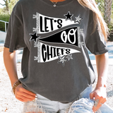 Chiefs Lets Go Star Banner Trio DTF Print