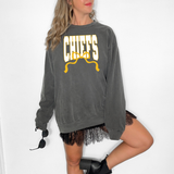 Chiefs Team Arch with Bow DTF Print