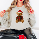 Christmas Teddy Bear DTF Print
