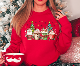 Christmas Coffee DTF Print