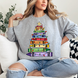 Crayon Christmas Tree DTF Print