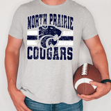 Classic Hometown North Prairie Cougars DTF Print