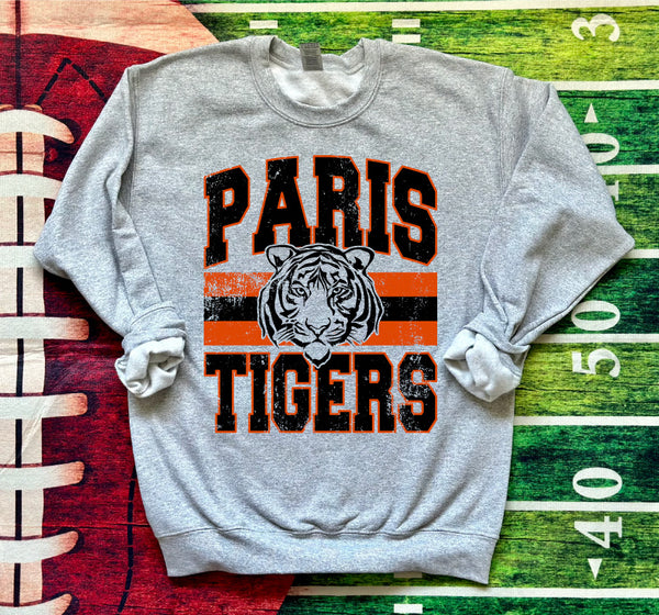 Classic Hometown Paris Tigers DTF Print