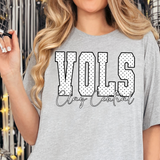 Vols Polkadot DTF Print