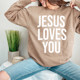 Jesus Loves you Arch DTF Print