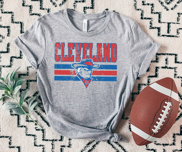 Grunge Cleveland DTF Print