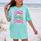 Coastal Crabs DTF Print