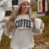 Coffee Weather Puff Print
