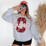 Colonels Stripes Varsity Team DTF Print