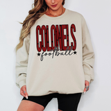 Colonels Football Star Power Team Sports DTF Print