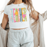 Colorful Teacher DTF Print