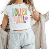 Colorful Volleyball DTF Print