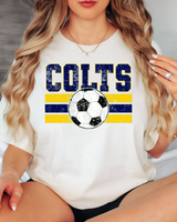 Colts Soccer Grunge DTF Print