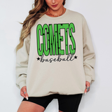 Comets Star Power Team DTF Print