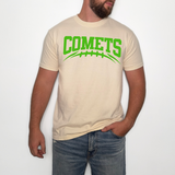Comets Football Arched DTF Print