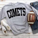 Comets Solid Arch DTF Print