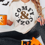 Cozy & Comfy Circle DTF Print