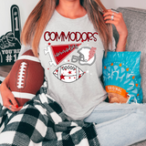 Commodors Football Retrocollage DTF Print