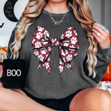 Coquette Paw Printed Bow DTF Print