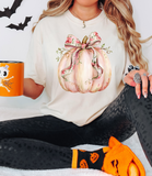 Coquette Fall Pumpkin DTF Print