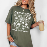 Coquette Shamrock Bow DTF Print