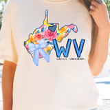 Coquette West Virginia Bow DTF Print