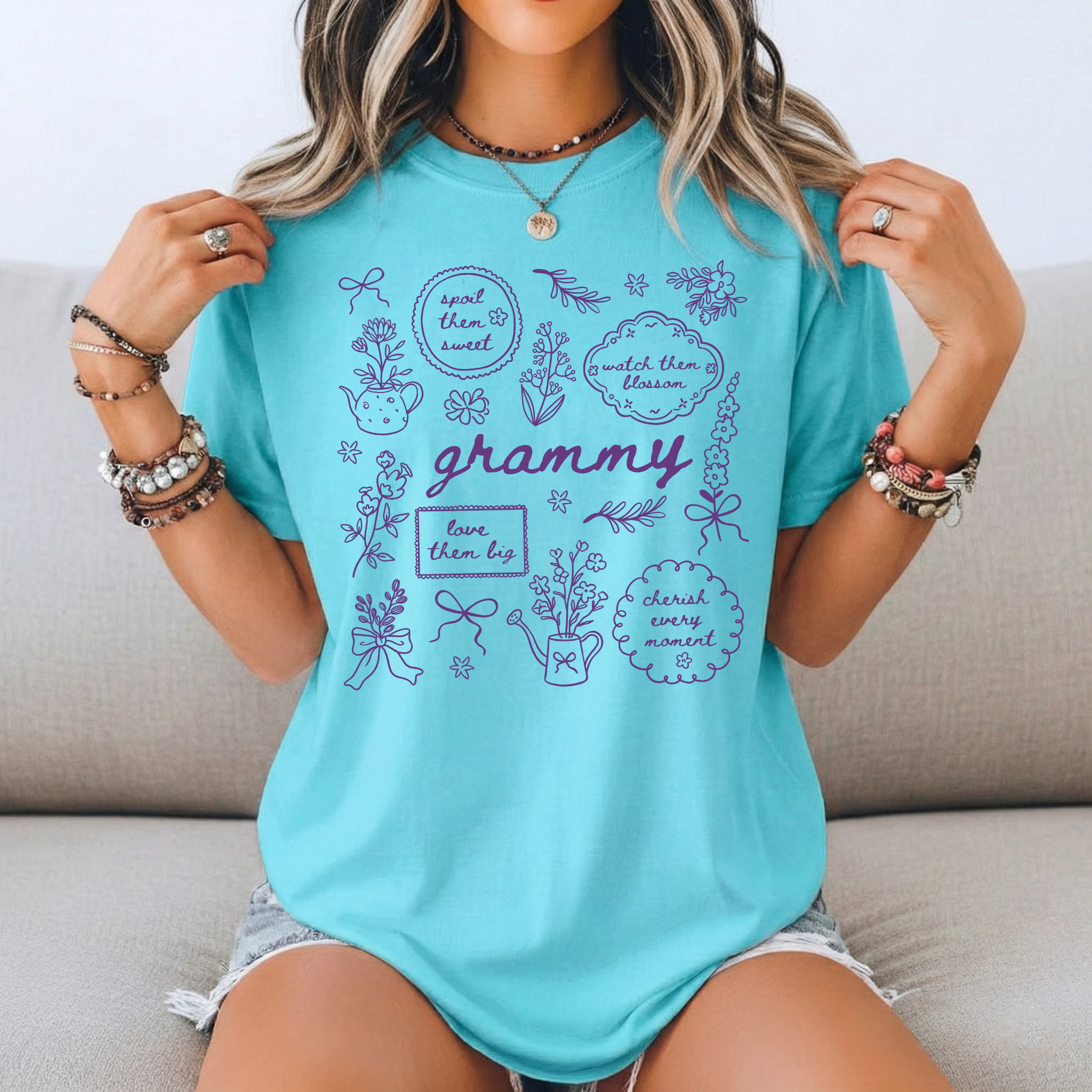 Mothers Day Cottagecore Collage DTF