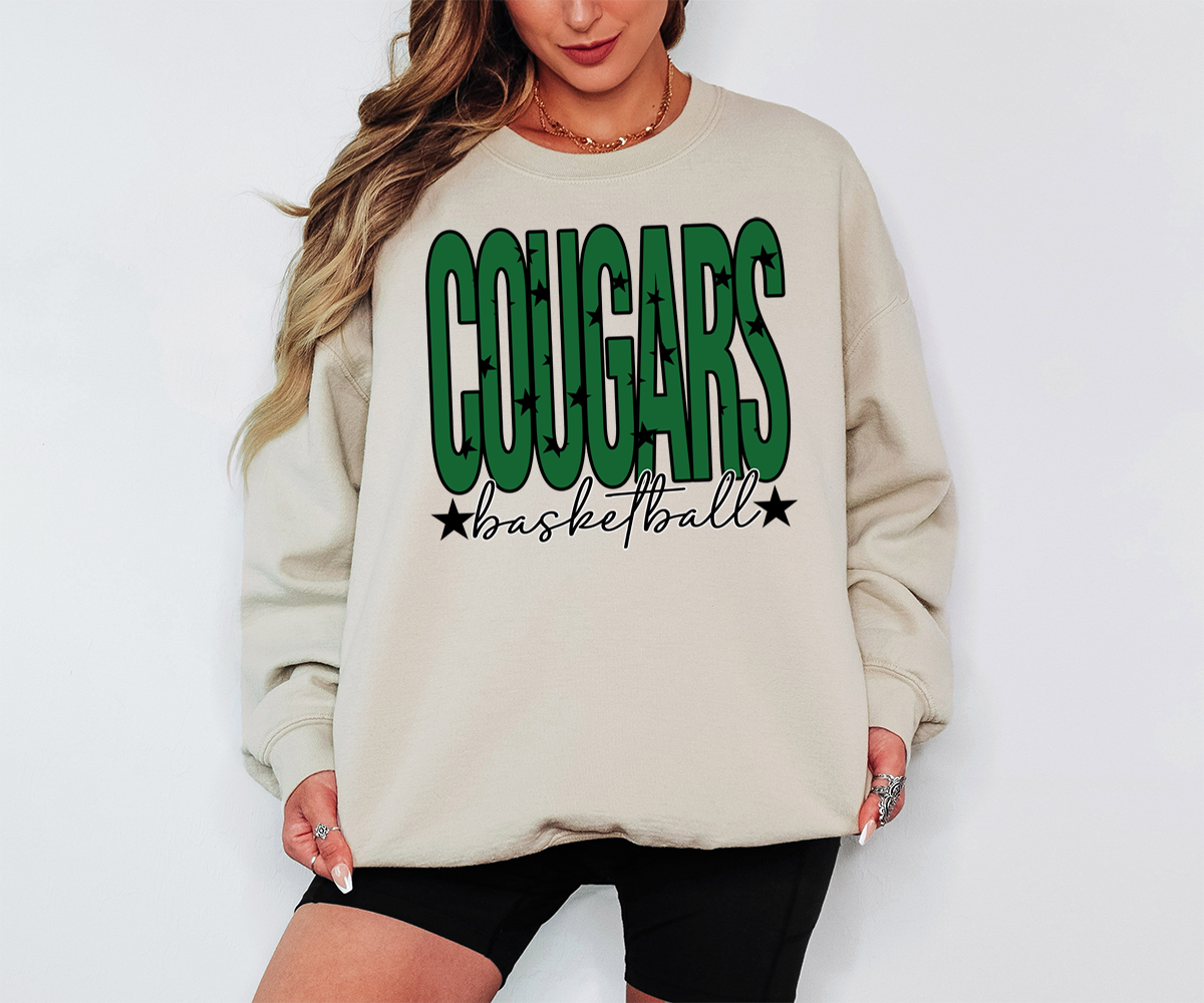 Cougars Star Power Team DTF Print