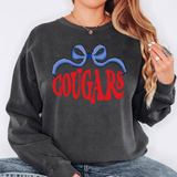 Cougars Wide Ribbon DTF Print