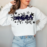 Cowboys Retro Star DTF Print