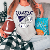 Cowboys Football Retrocollage DTF Print