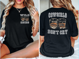 Cowgirls Dont Cry Shot Glasses DTF Print