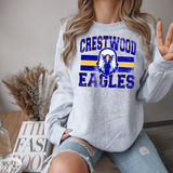 Classic Hometown Crestwood Eagles DTF Print